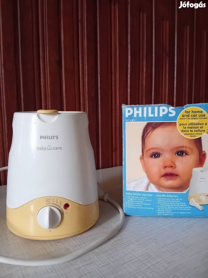 Cumisüveg, bébiétel melegítő (Philips)