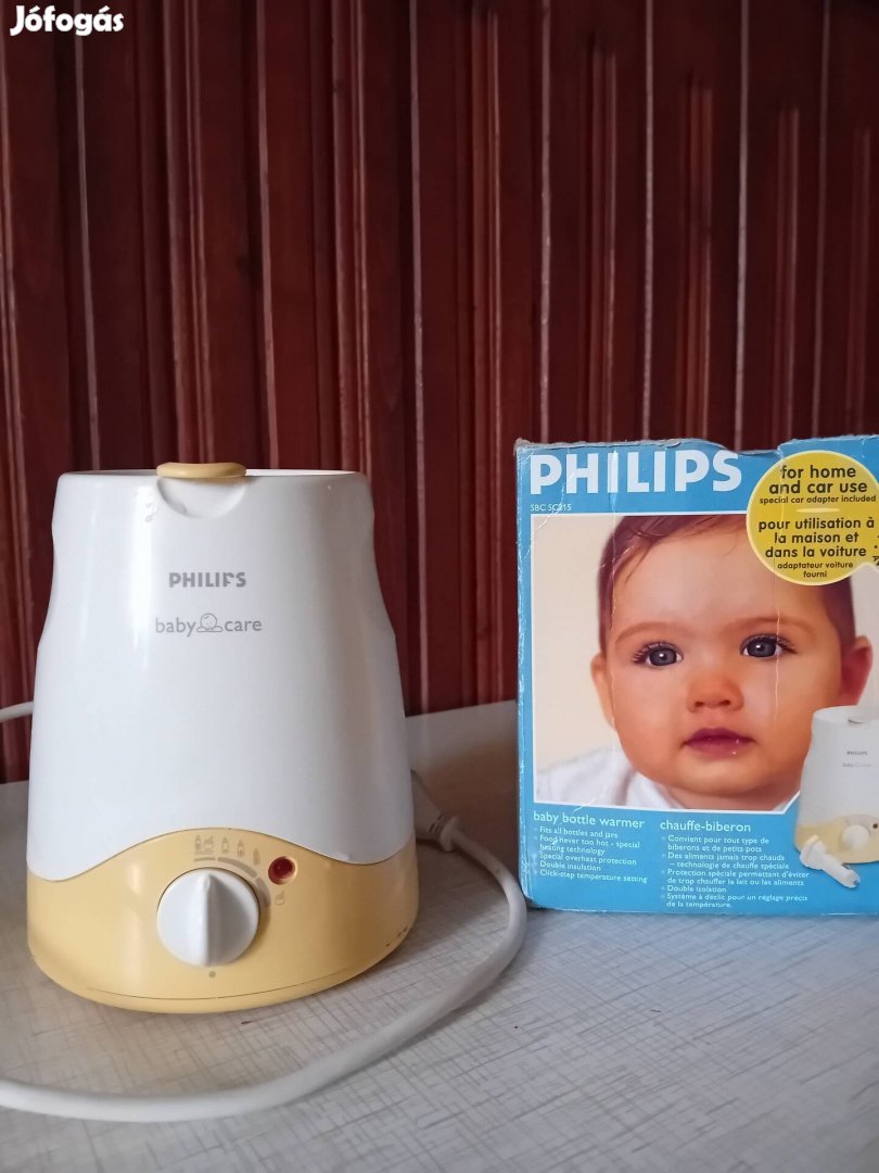 Cumisüveg, bébiétel melegítő (Philips)