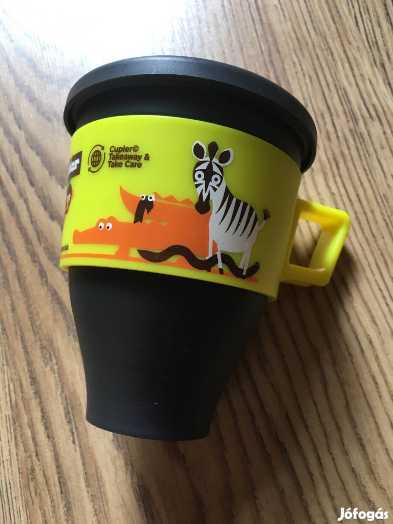 Cupler kávés műanyag elviteles pohár bögre magyar termék
