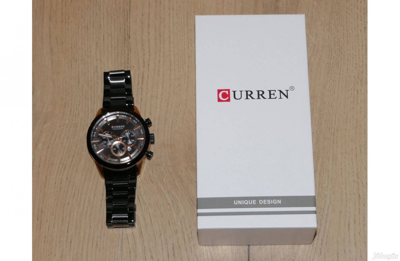 Curren chronograph stílusú divat óra új állapotú