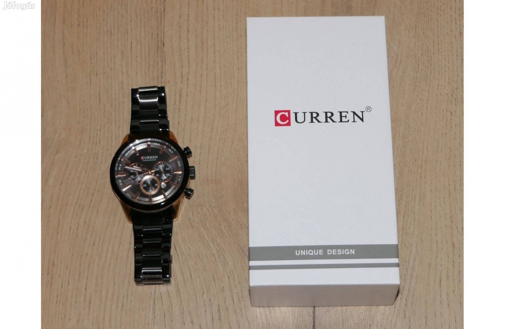 Curren chronograph stílusú divat óra új állapotú