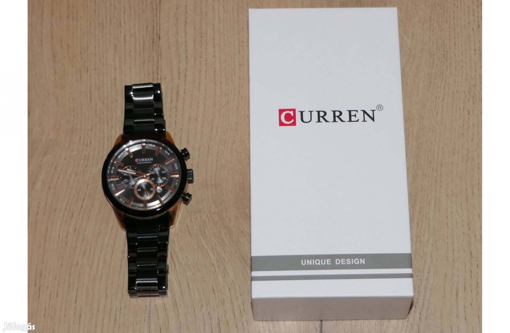 Curren chronograph stílusú divat óra új állapotú