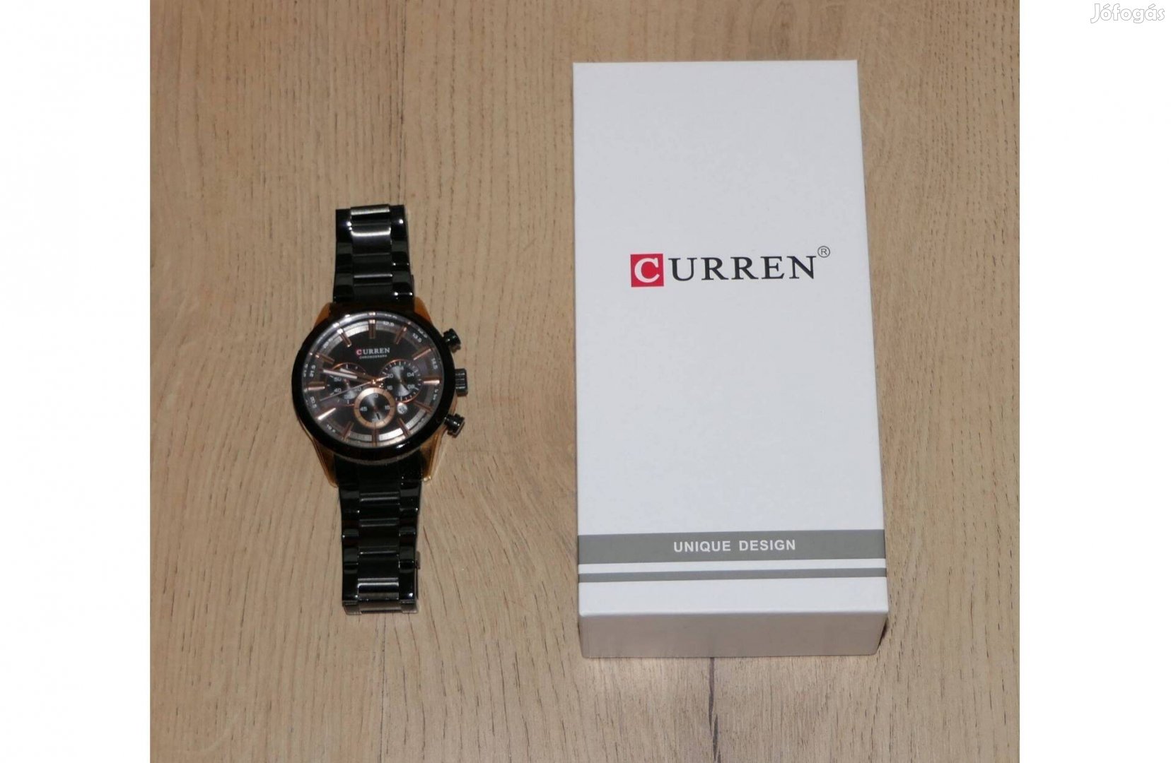 Curren chronograph stílusú divat óra új állapotú