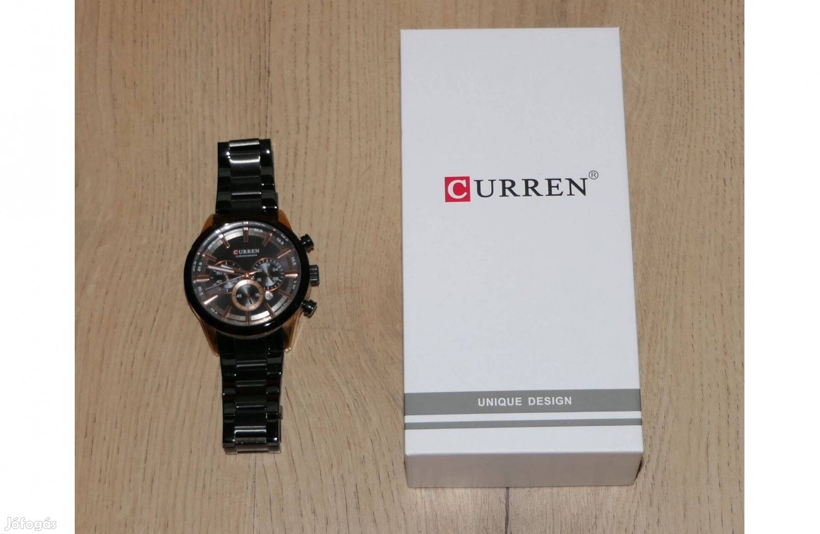 Curren chronograph stílusú divat óra új állapotú