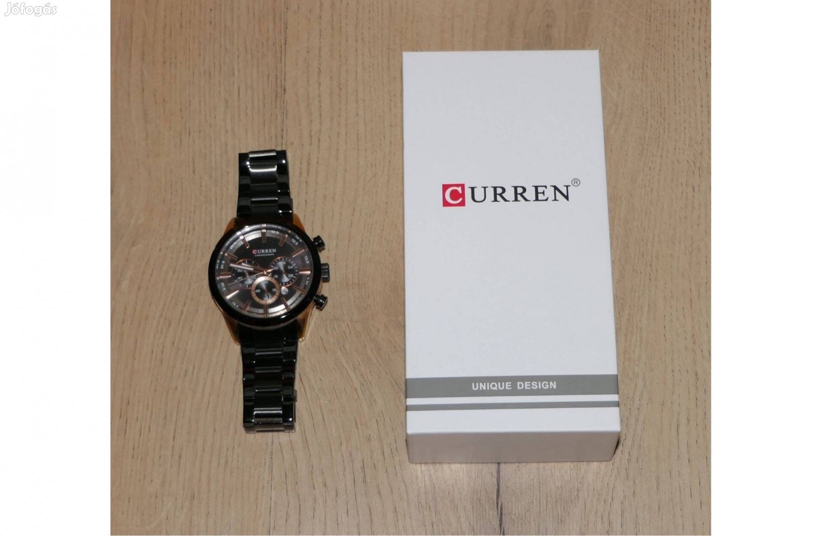 Curren chronograph stílusú divat óra új állapotú