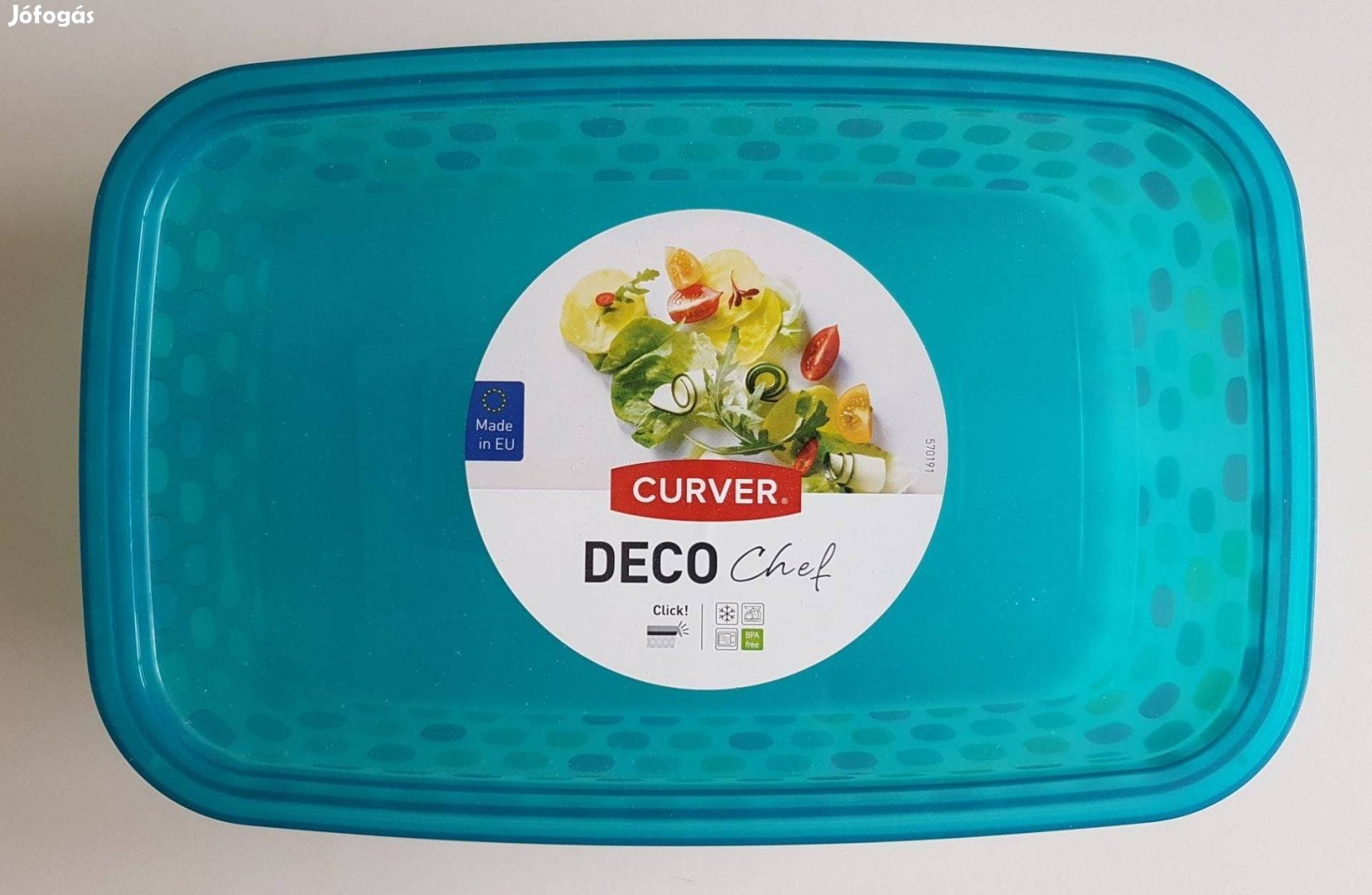 Curver Deco Chef mintás műanyag tároló edény, doboz