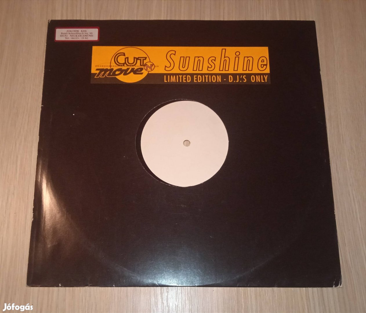 Cut 'N' Move - Sunshine (Vinyl,1993)