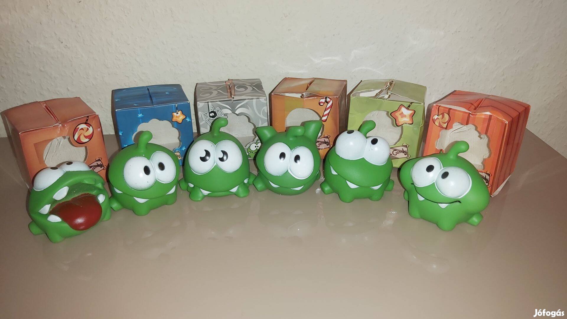 Cut the Rope béka sípoló Új készleten game számlával 6 típus