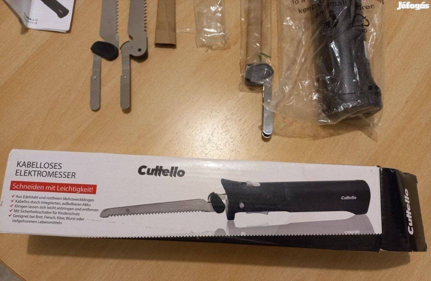 Cuttello vezetéknélküli elektromos kés