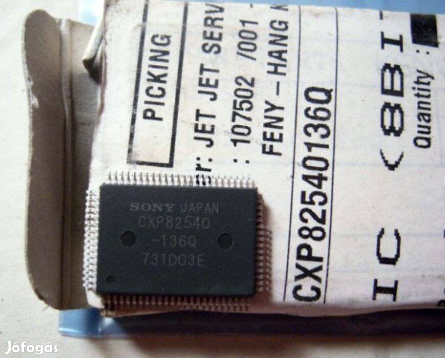 Cxp82540-136Q (Sony) új (CMOS 8-bit Single Chip Microcomputer)