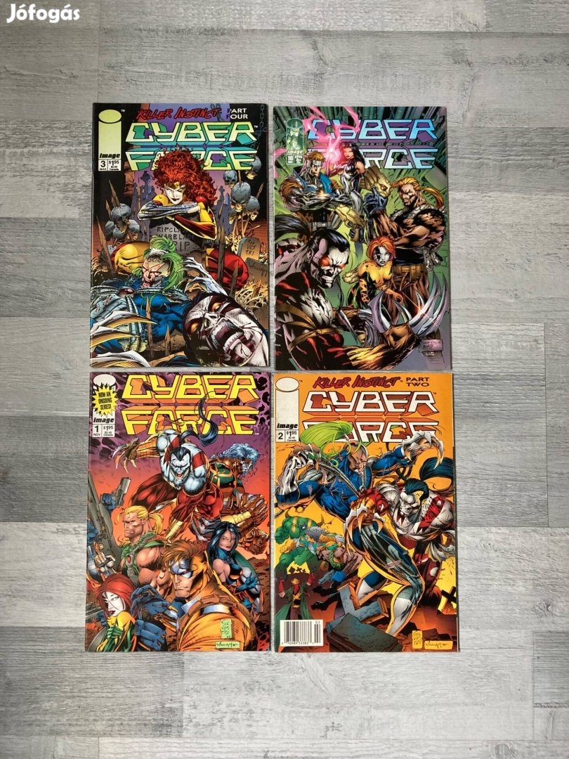 Cyber Force Vol. 2 (1993-1995) Angol