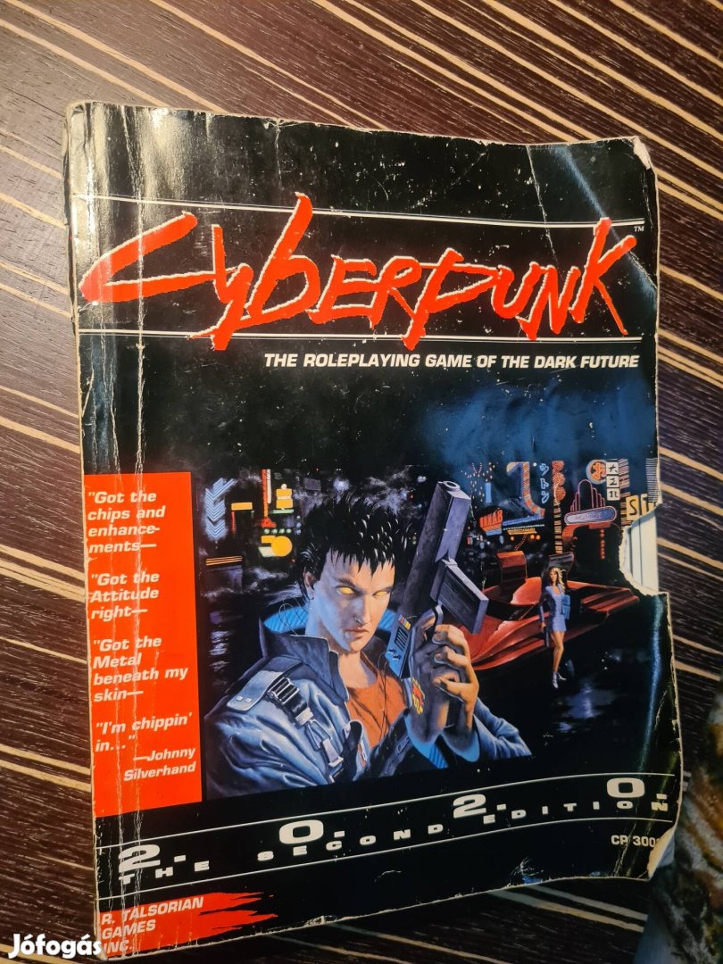 Cyberpunk 2020 szerep játék lore szabály könyv 