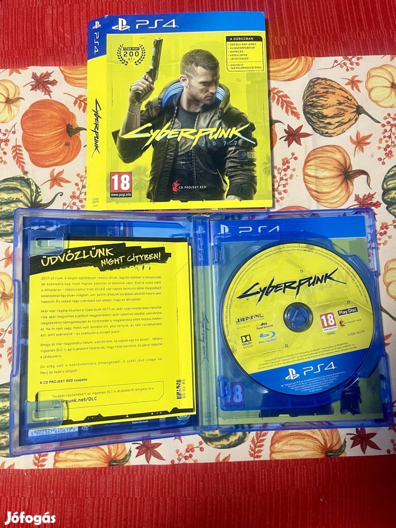 Cyberpunk 2077-PS4 ( PS5 upgrade ingyenes)