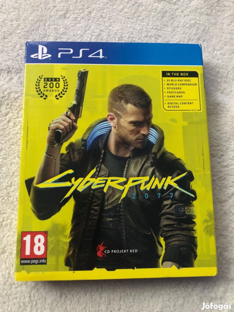 Cyberpunk 2077 Ps4 Playstation 4 magyar feliratos játék