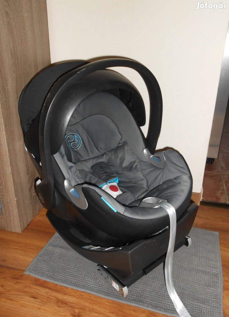 Cybex ATON Q Platinum Babahordozó + BASE Fix Bázistalp