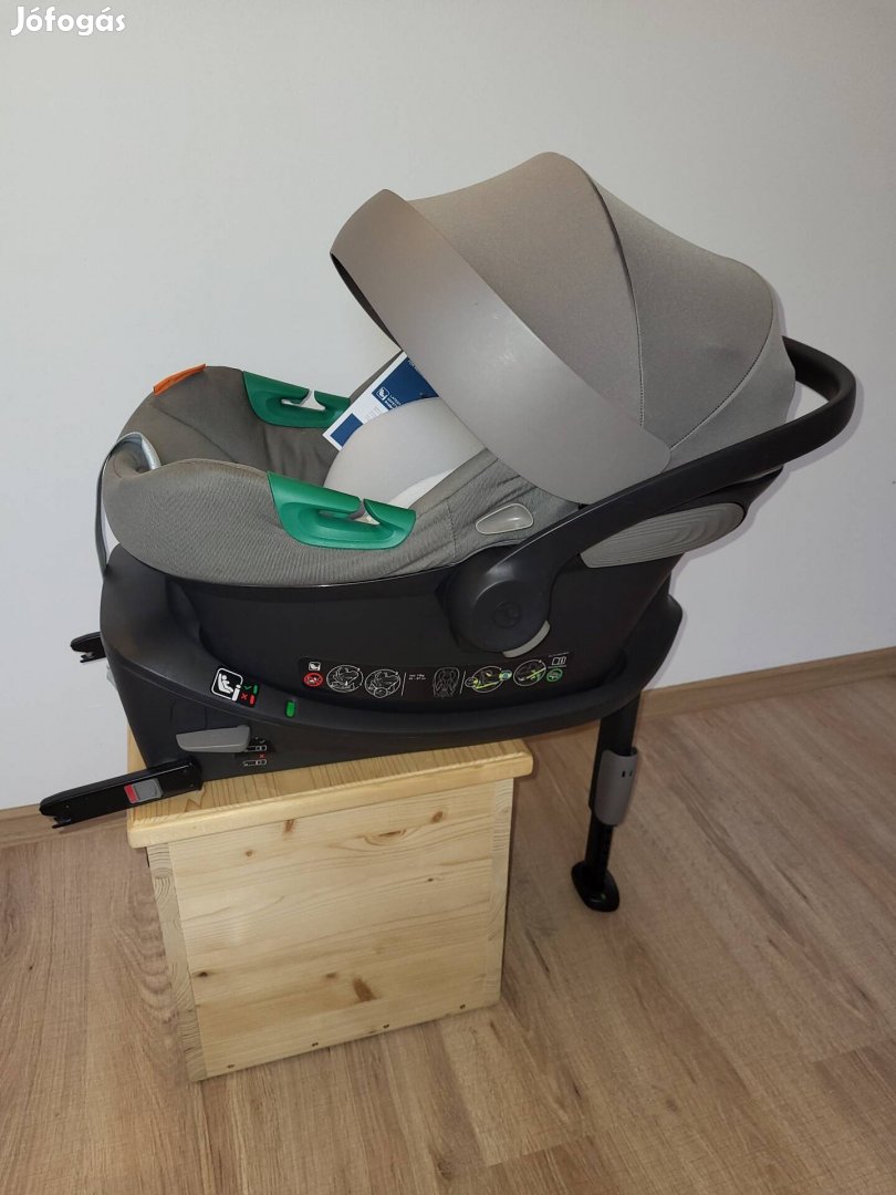 Cybex Aton S2 Gold hordozó + isofix talp + esővédő