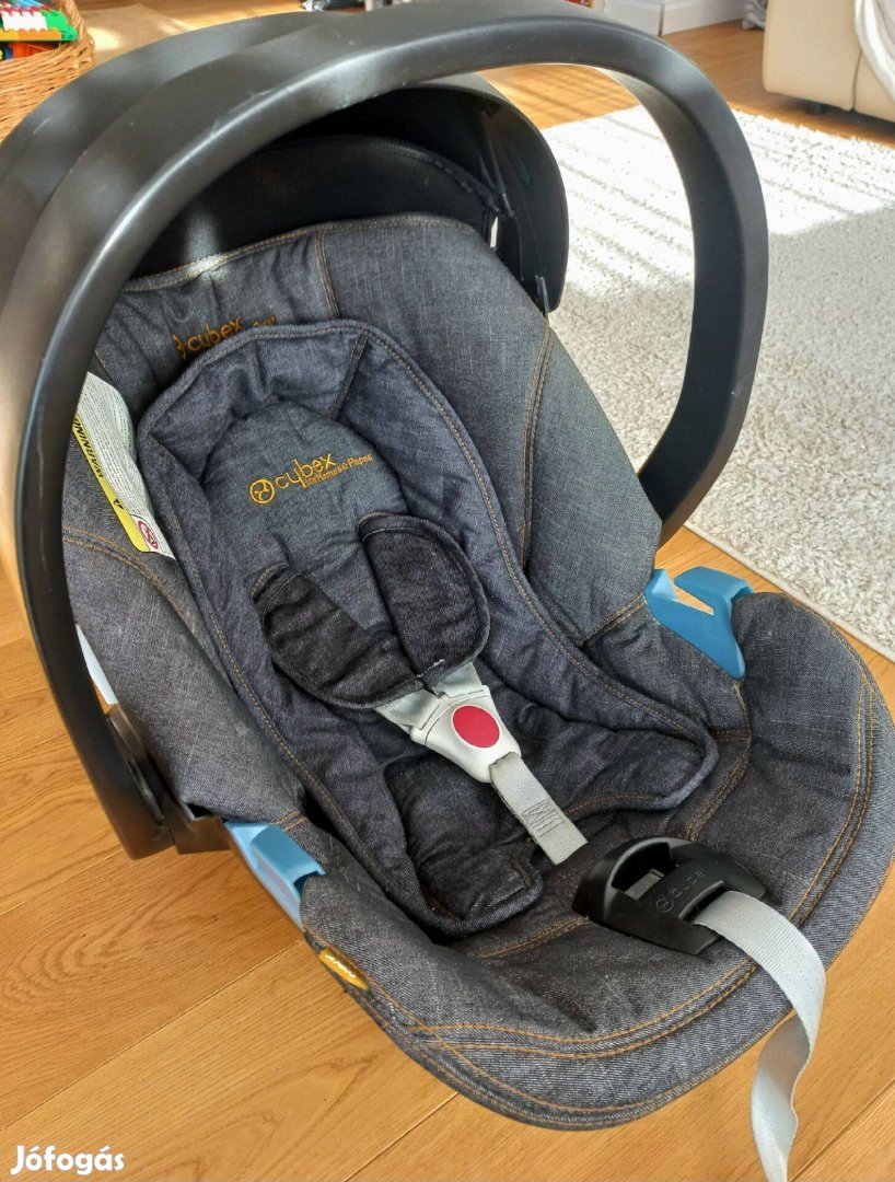 Cybex Aton babahordozó, babaülés mamas&papas kivitel ajándék adapter