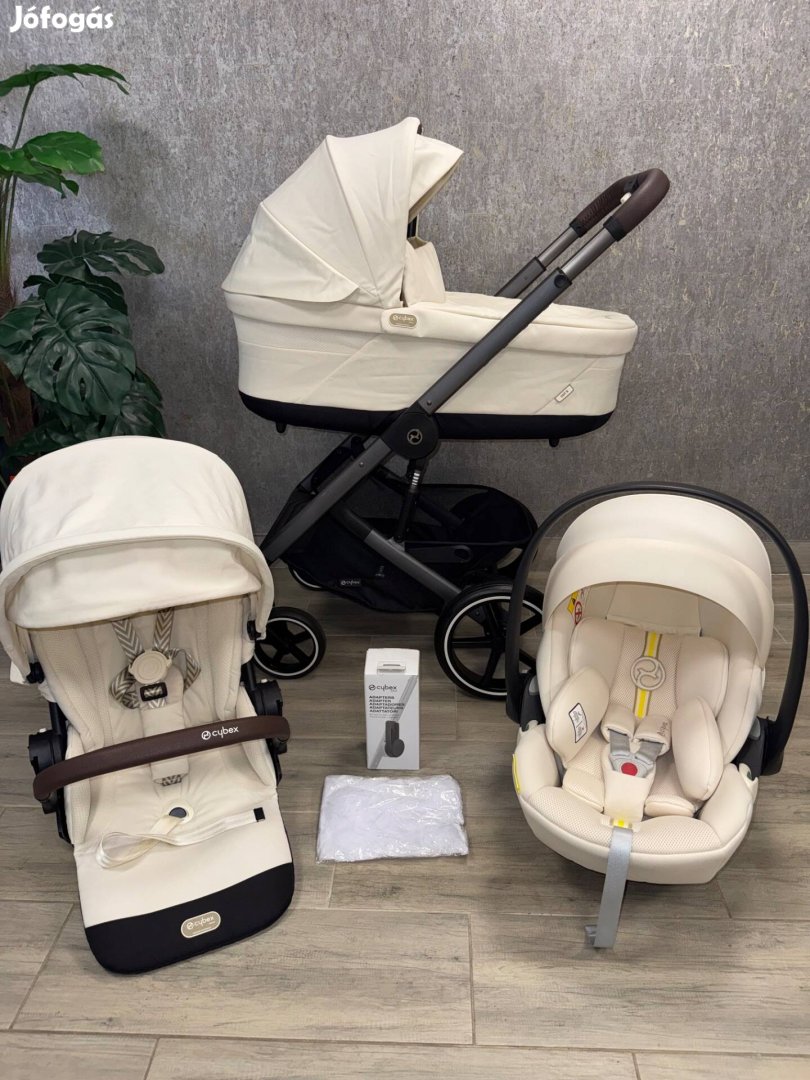 Cybex Balios S lux Seashell bézs 3in1 babakocsi