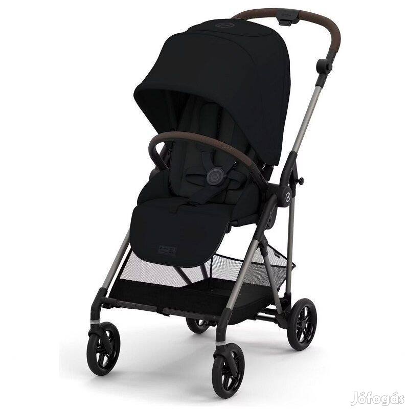 Cybex Gold Melio multifunkciós babakocsi - fekete (magic black)