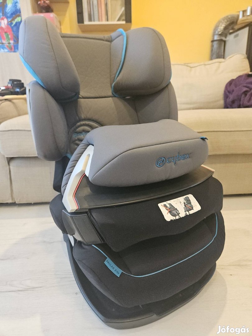 Cybex Pallas 2 Fix 9-36 kg gyerekülés szürke
