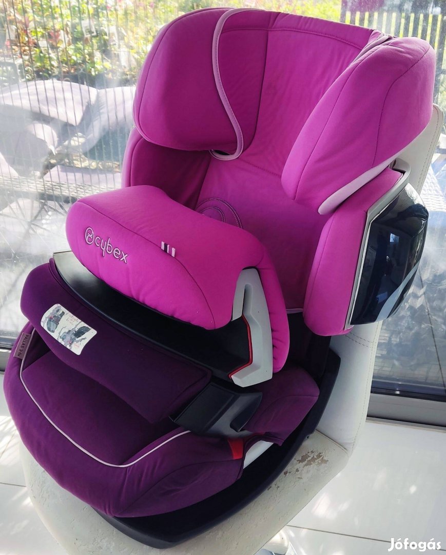 Cybex Pallas 2-Fix Purple Rain isofix gyerekülés védőpajzzsal