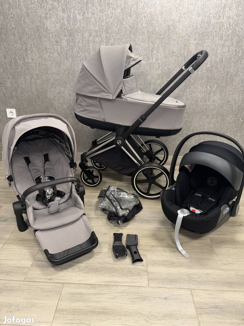 Cybex Priam 3in1 szépséges unisex babakocsi szett