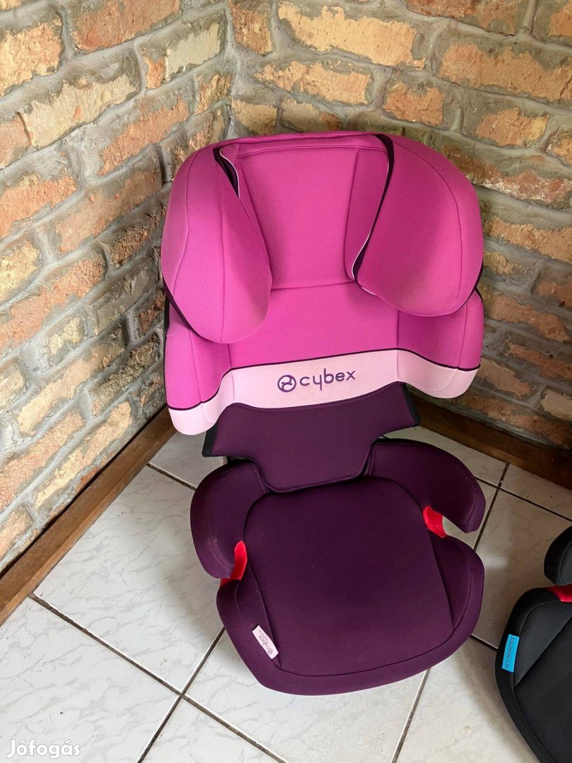 Cybex Solution Fix autósülés (15-36 kg) rózsaszín