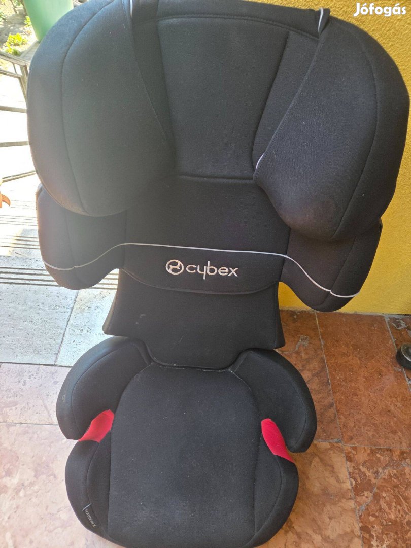 Cybex Solution X / Pure black - black 15 - 36 kg. súlyhoz autós gyerek