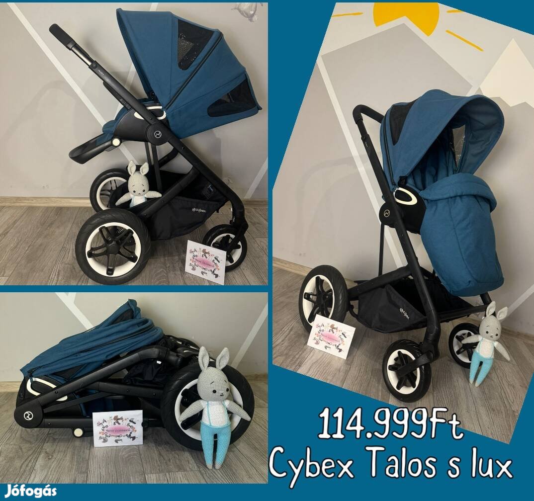 Cybex Talos S Lux River Blue luxus sport babakocsi