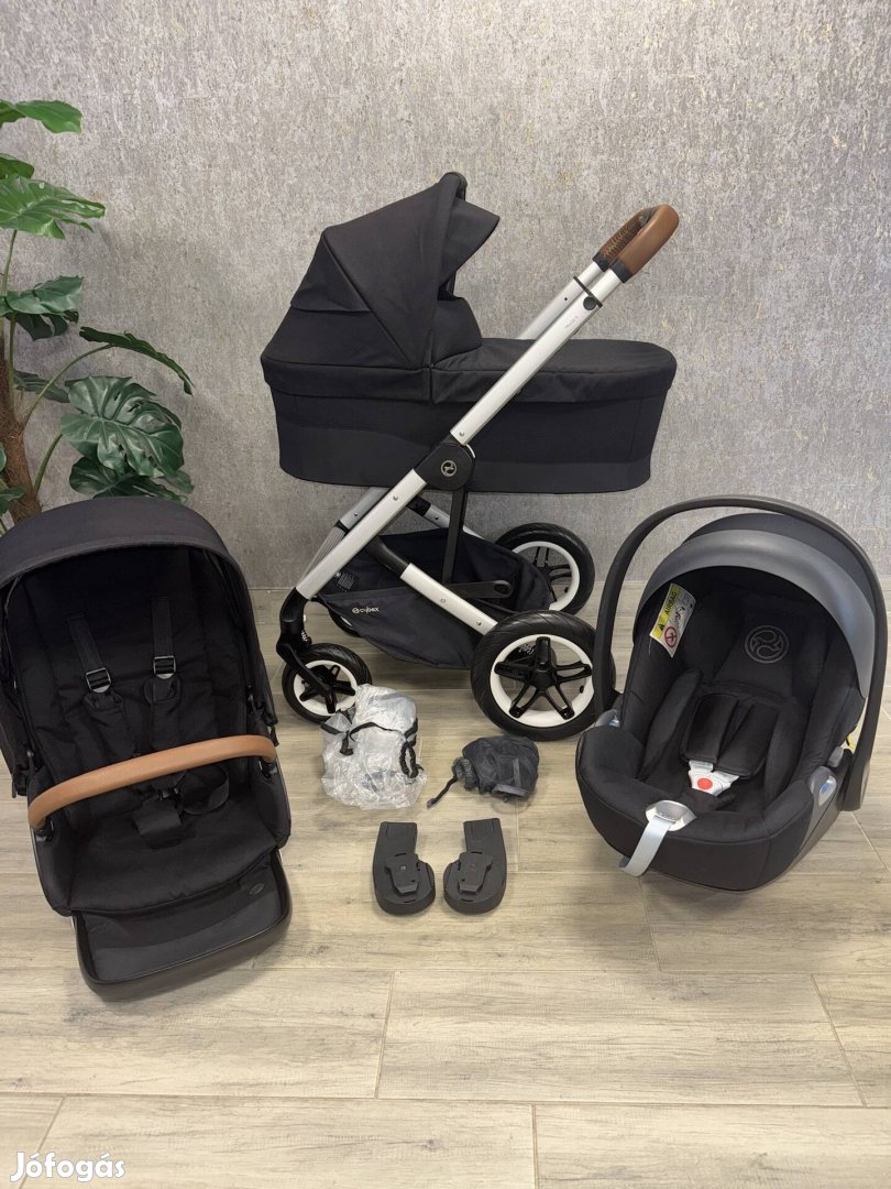 Cybex Talos S lux Deep Black 3in1 babakocsi