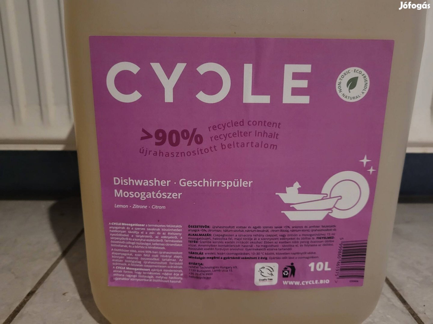 Cycle 10L mosogatószer