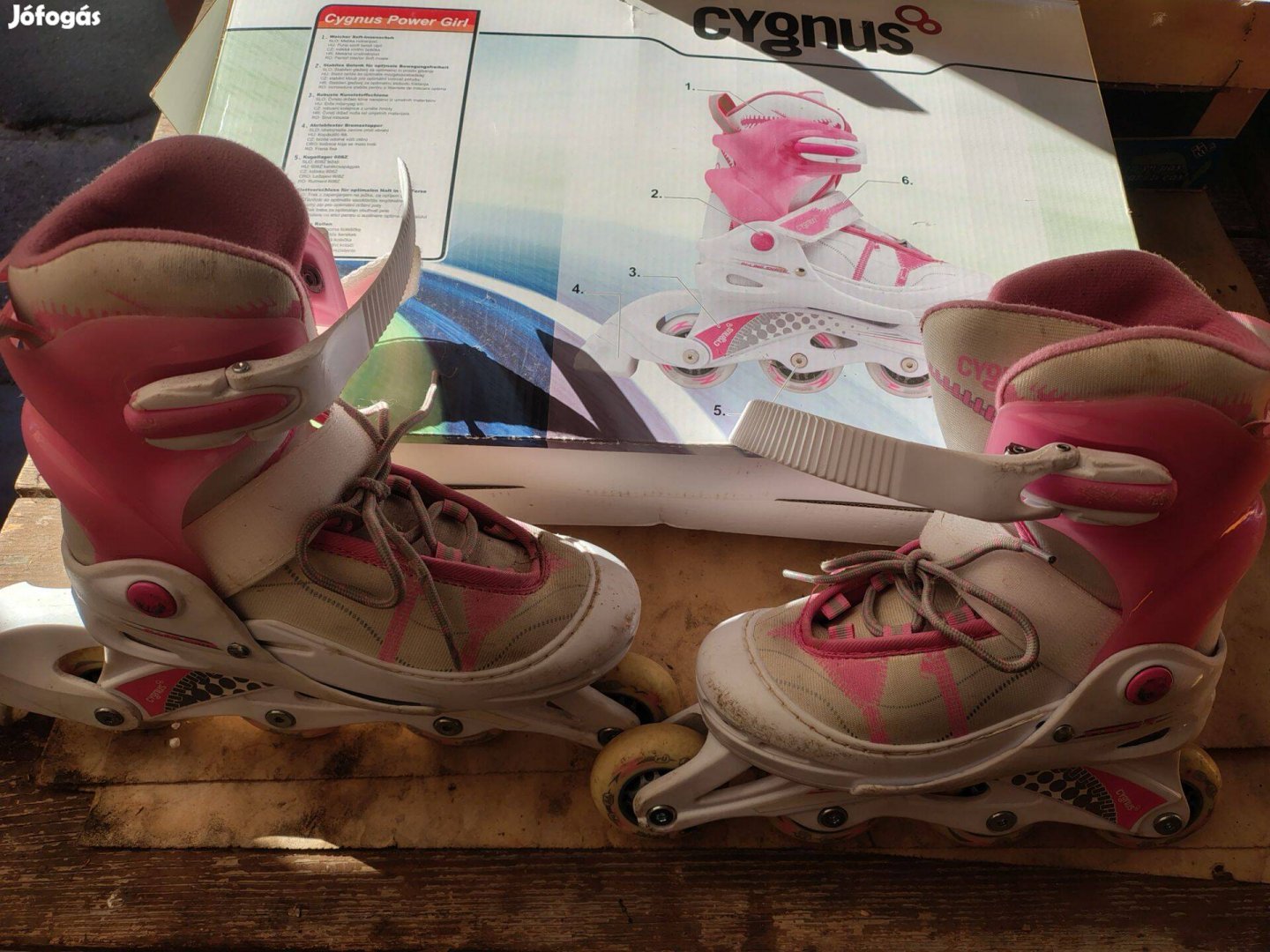 Cygnus leány görkorcsolya