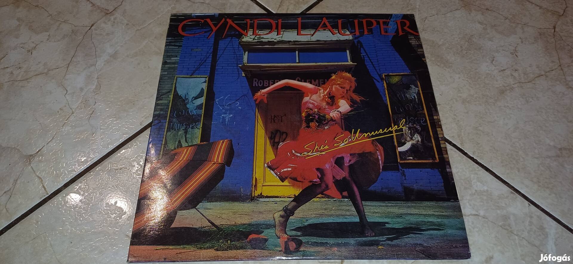 Cyndie Lauper bakelit hanglemez