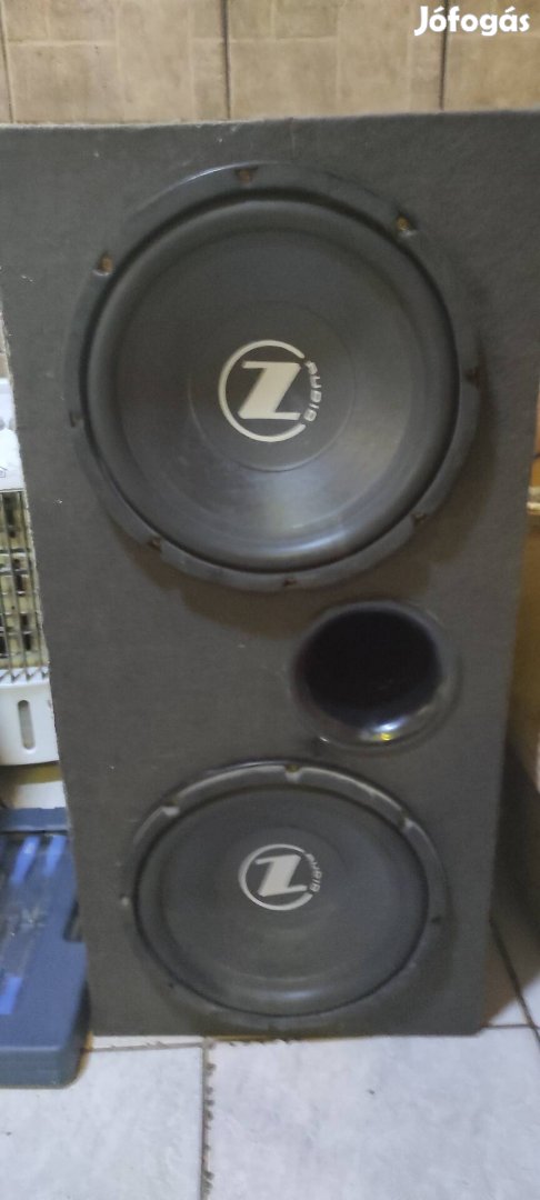 Cz audio dupla 30cm mélynyomo