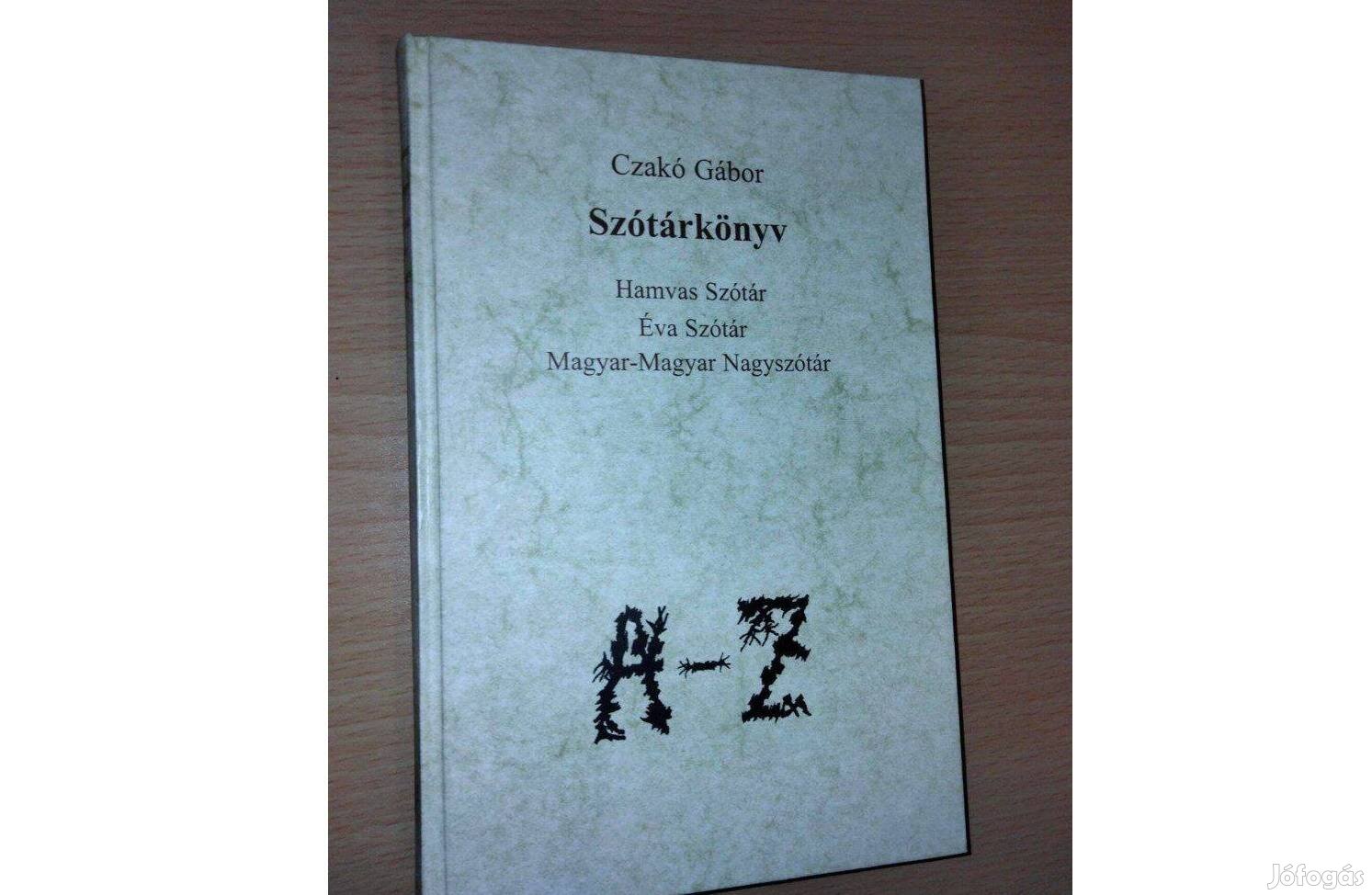 Czakó Gábor Szótárkönyv