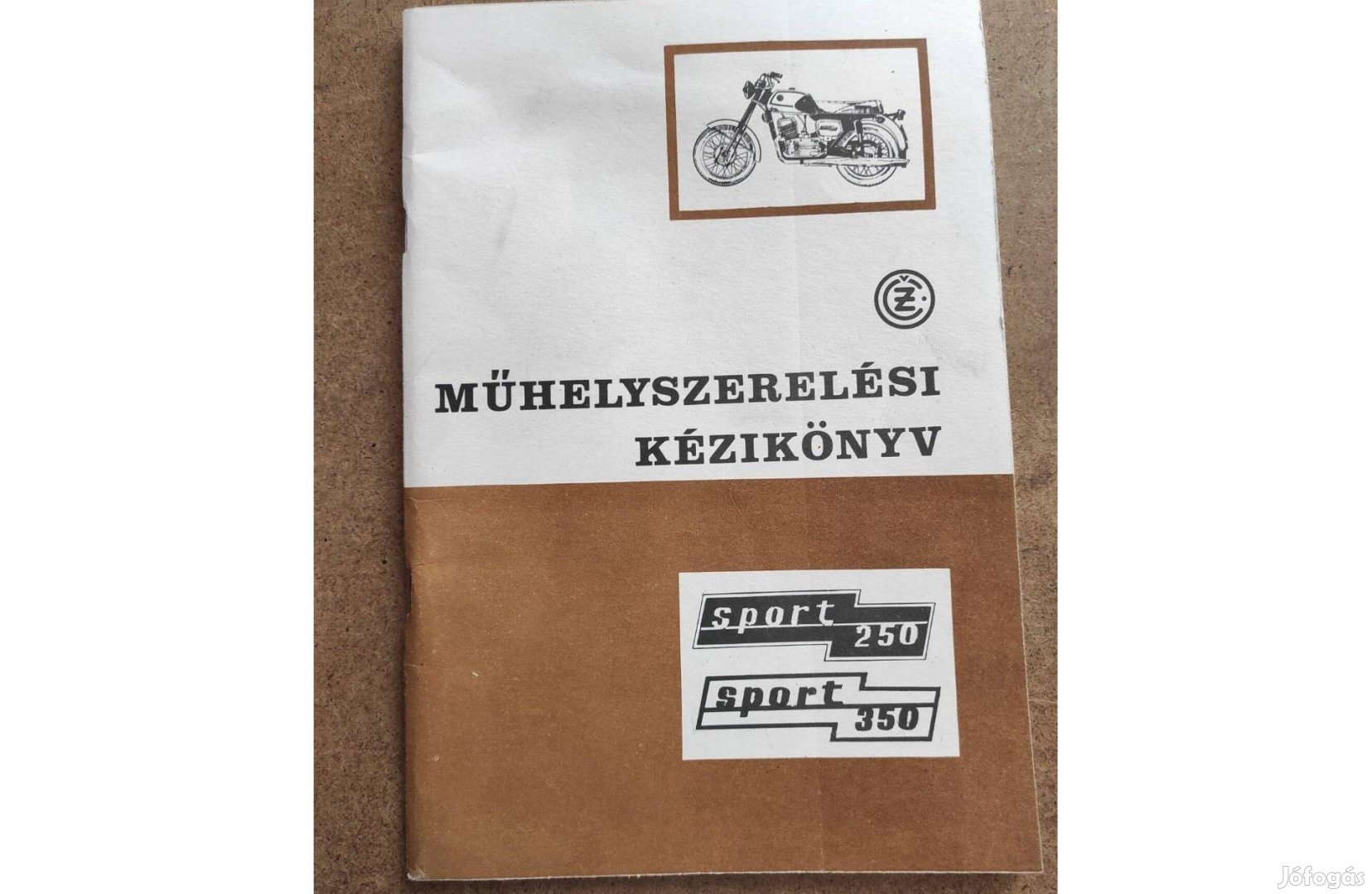 Czetka Sport 250, 350 Műhelyszerelési javítási könyv