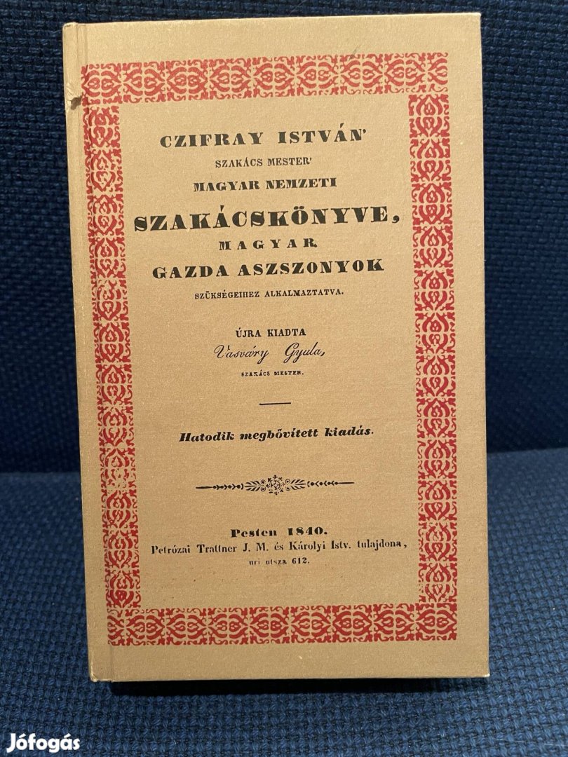 Czifray István Szakács Mester