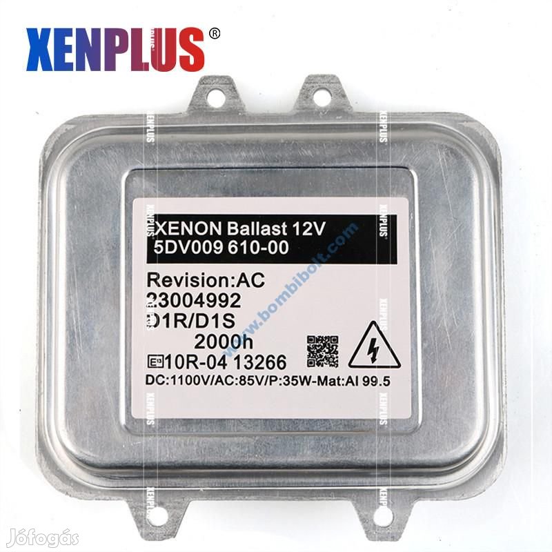 D1S D1R XENPLUS xenon lámpa vezérlő elektronika, "trafó" ballast  5DV