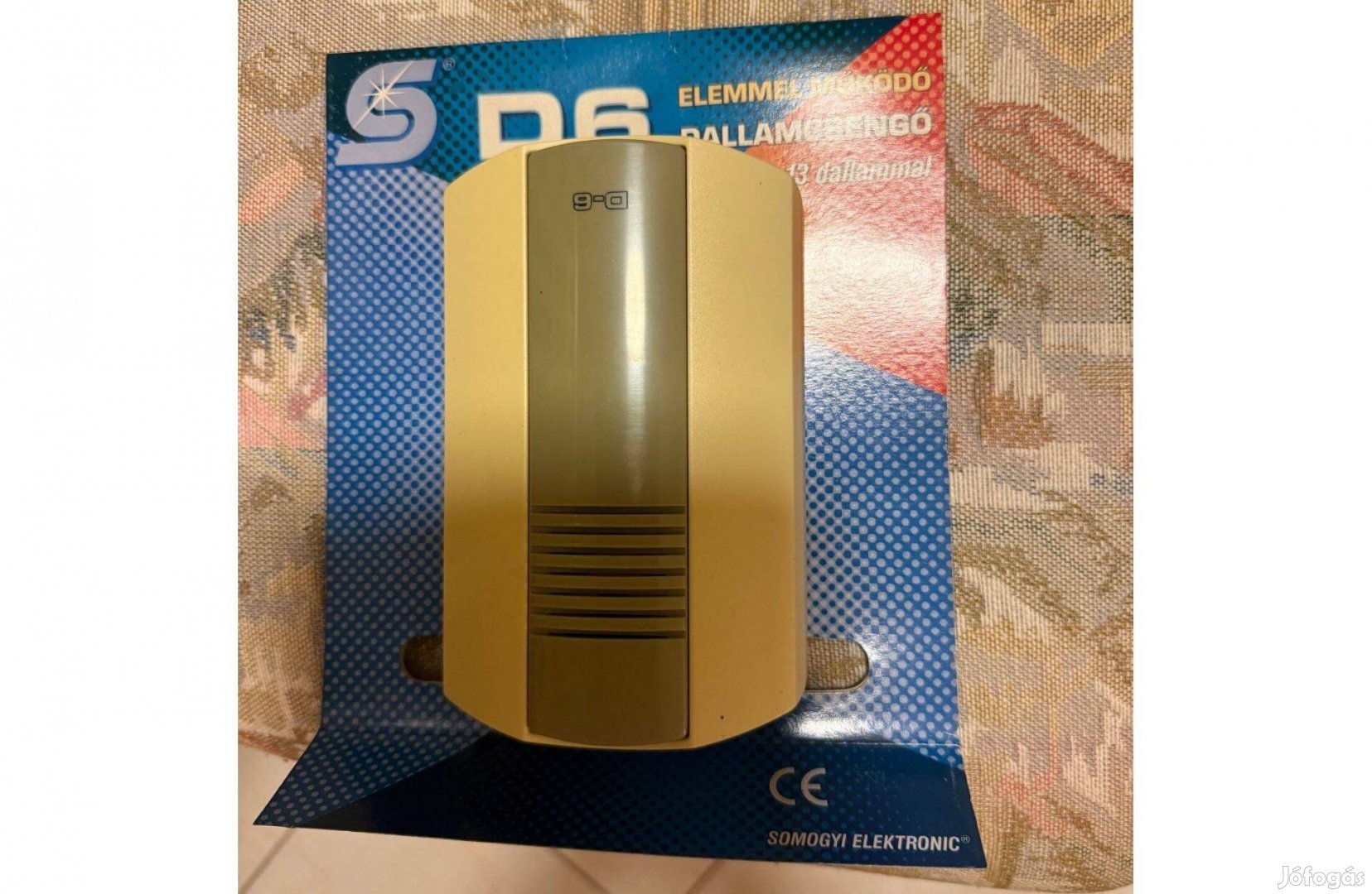 D6 elemmel működő dallamcsengő