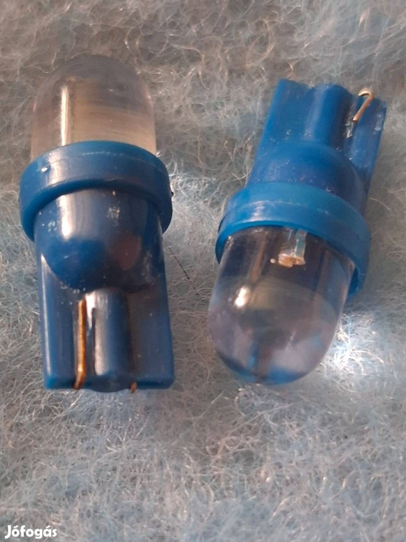 DAC 1 COB kék LED izzó T10 (W5W) 1,5W 12V