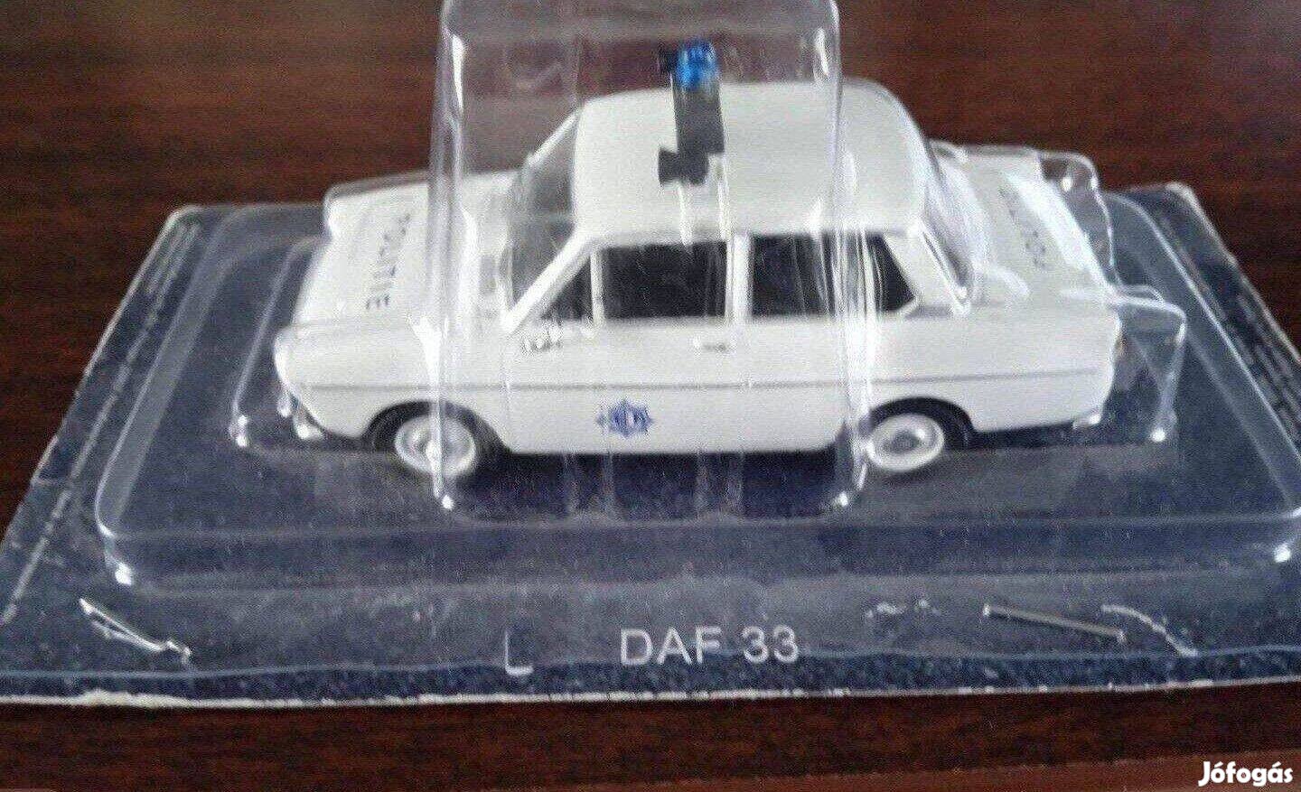 DAF 33 Holland politi rendör-kisauto modell 1/43 Eladó