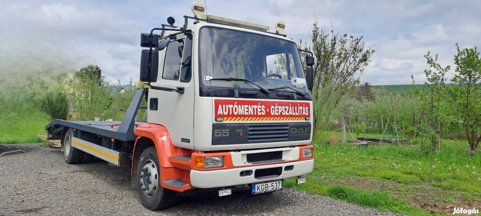 DAF Fa 55.180 B12 járműszállító