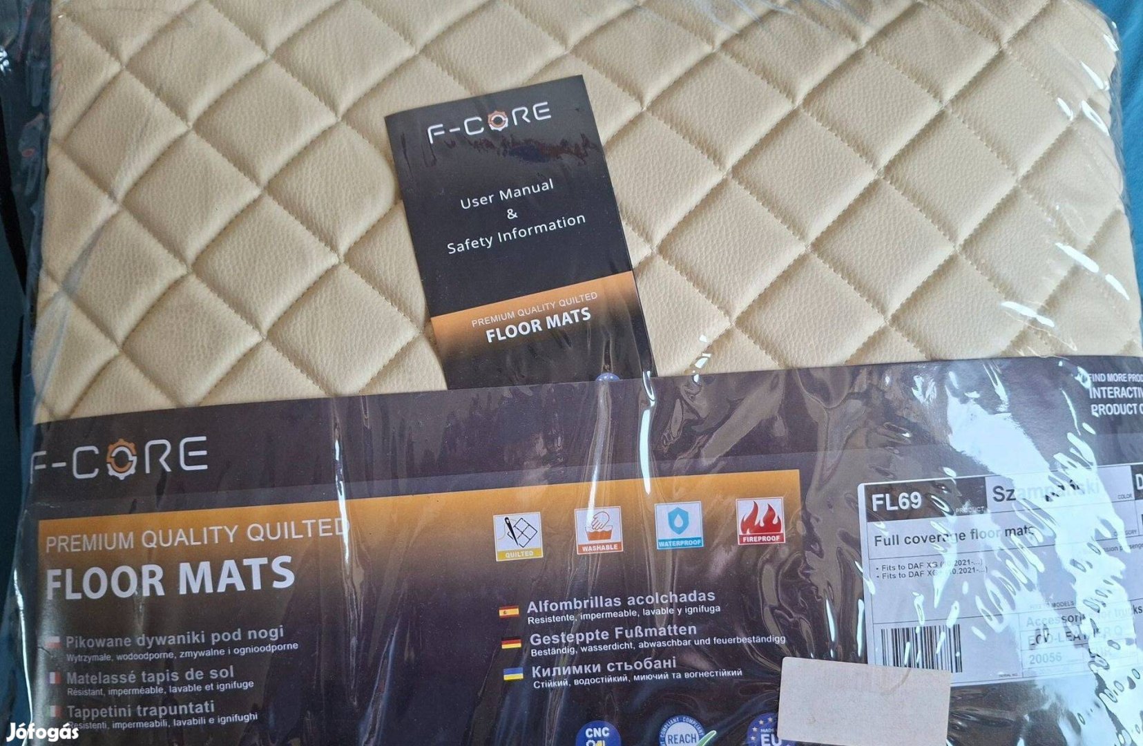 DAF XG teljes belső borítás
