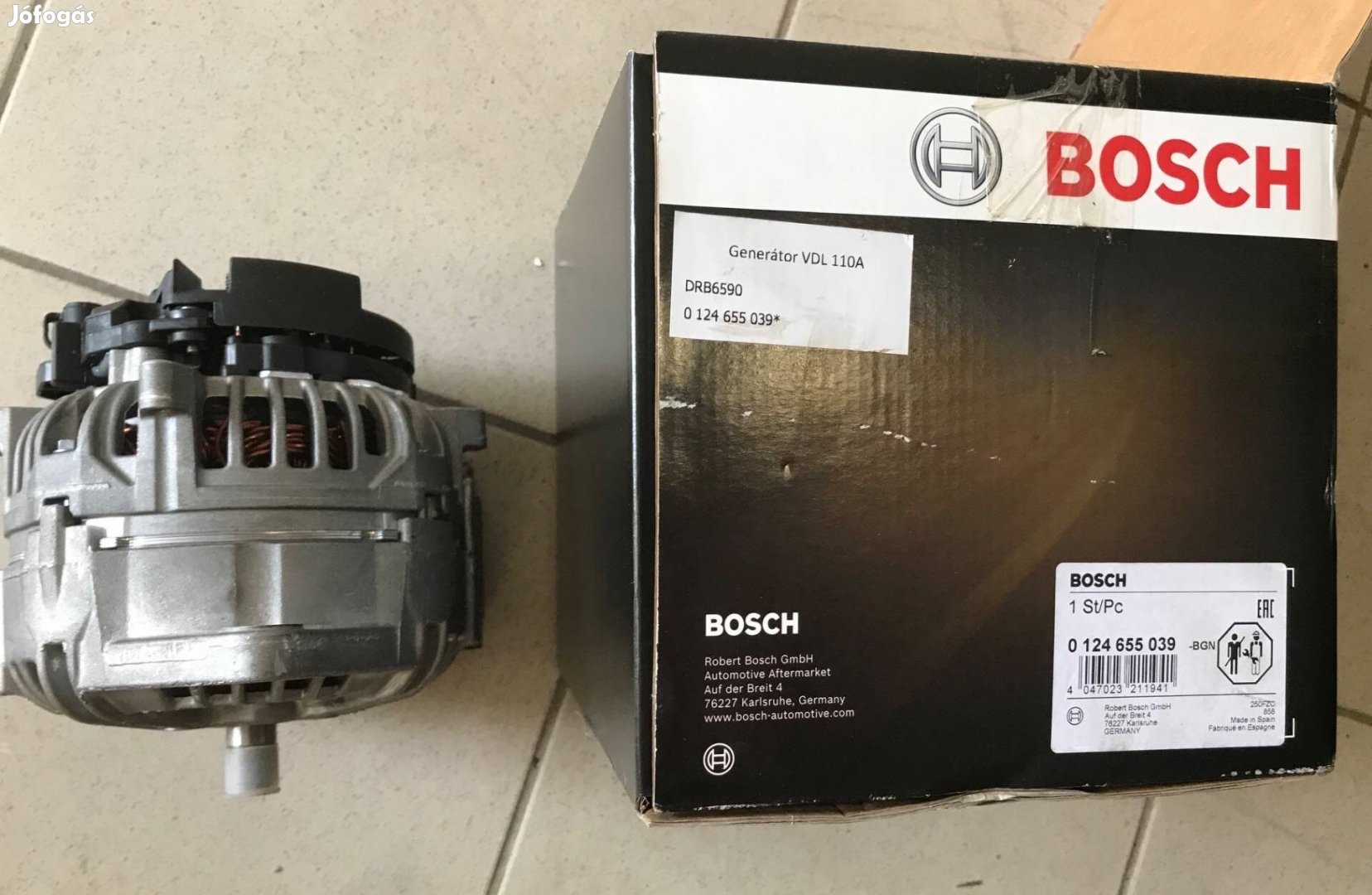 DAF generátor Bosch 0 124 655 039