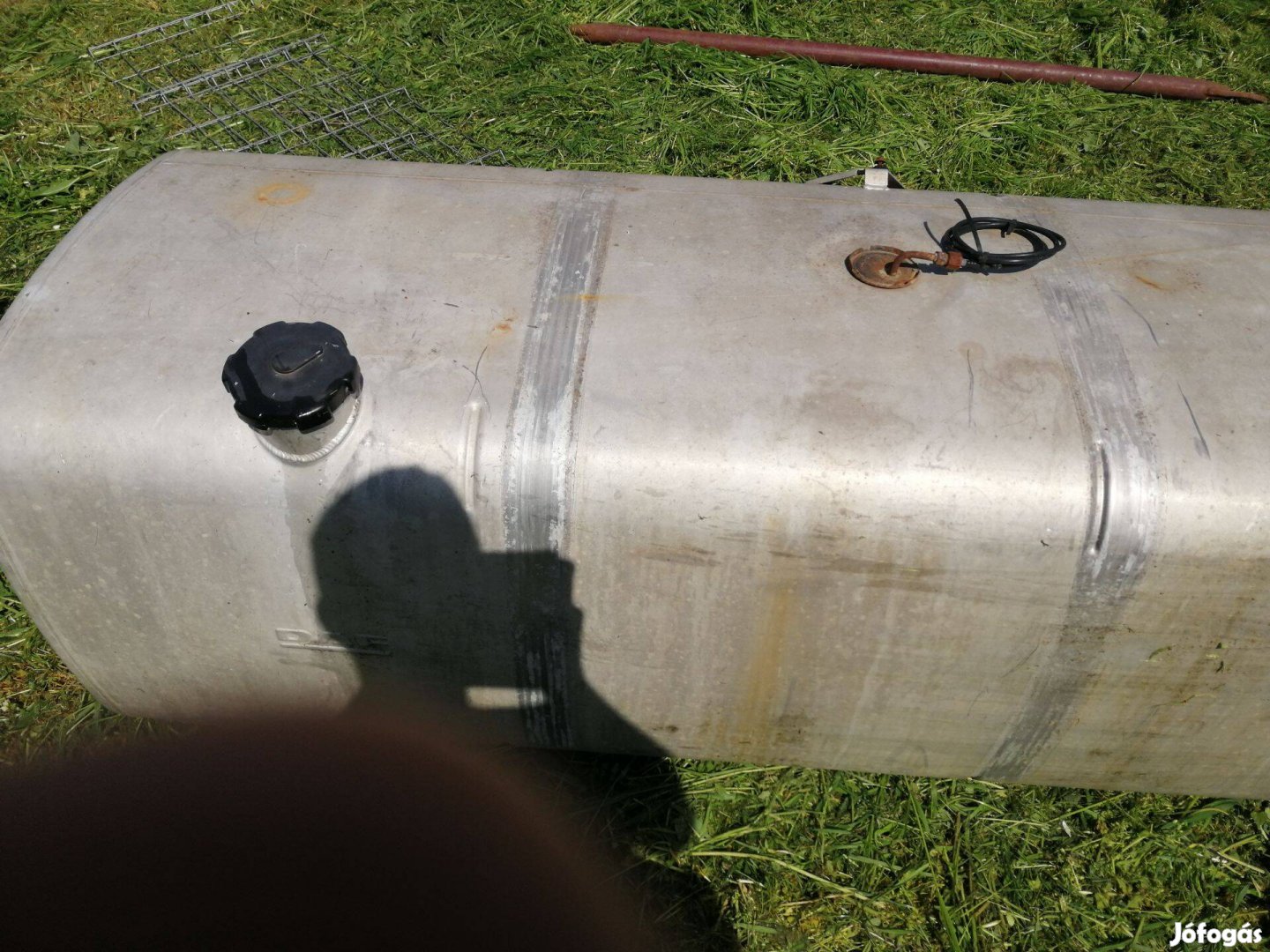 DAF üzemanyagtartály, alumínium, 970 liter