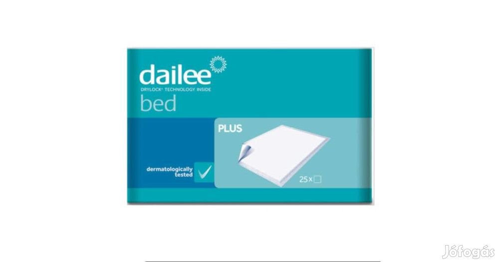 DAILEE BED PLUS betegalátét 60X60CM  25X