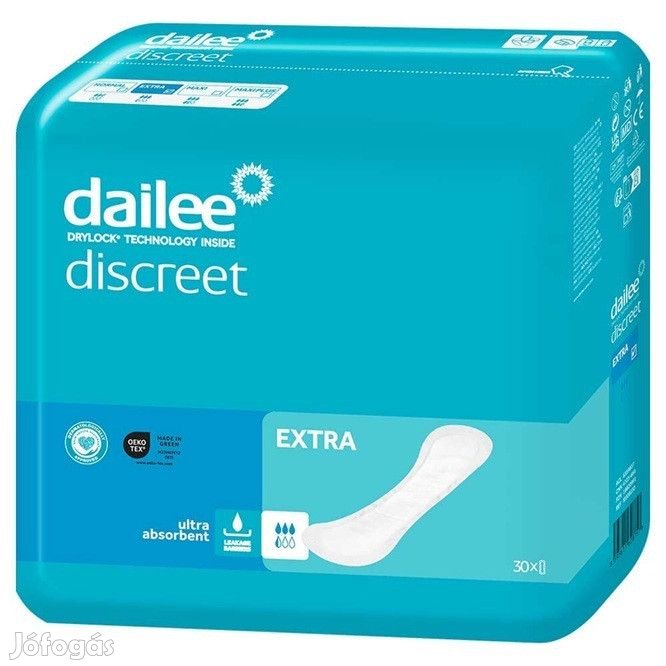 DAILEE DISCREET EXTRA inkontinencia betét  600ML 30X