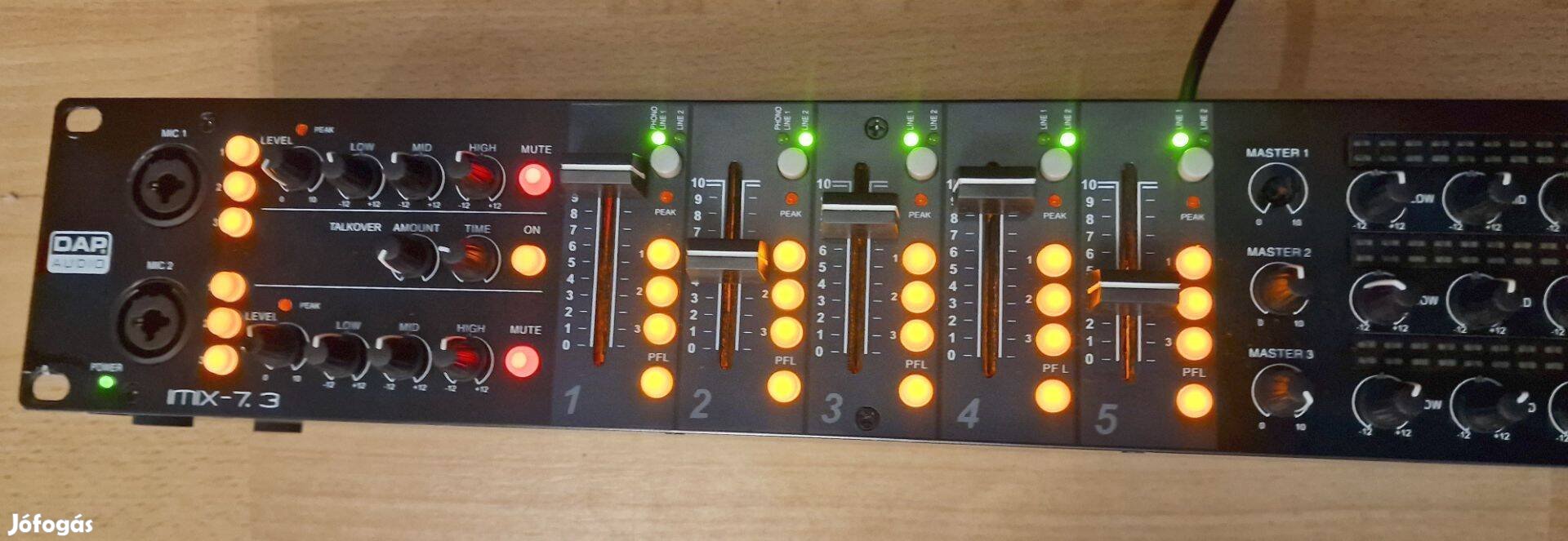 DAP-Audio Imix-7.3. 7 csatornás keverő eladó
