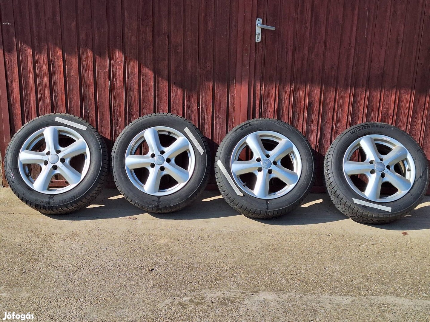 DBV alufelni 5x100 téli gumival 185/60/R15