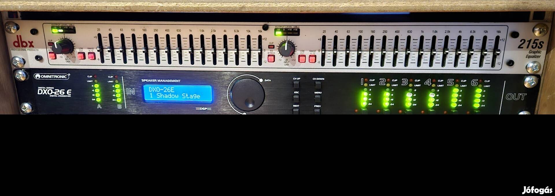 DBX 215S Graphic Equalizer